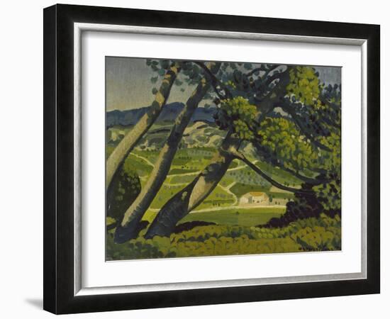 Trees, Provence, 1912-Derwent Lees-Framed Giclee Print