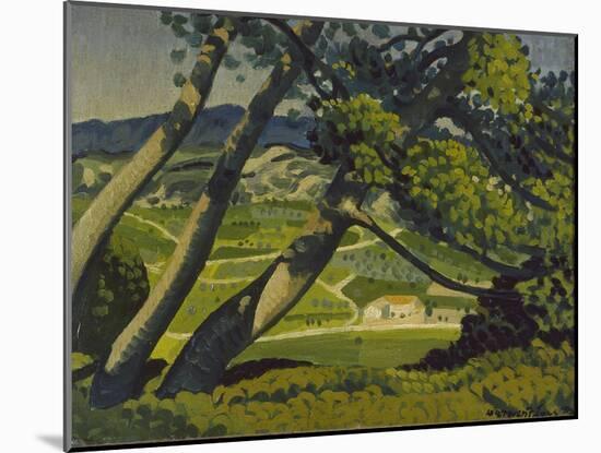 Trees, Provence, 1912-Derwent Lees-Mounted Giclee Print