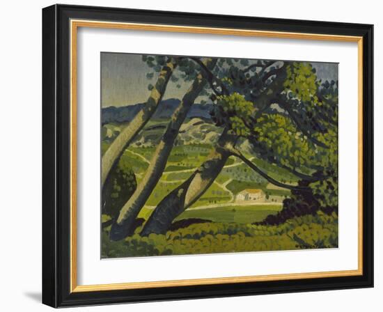 Trees, Provence, 1912-Derwent Lees-Framed Giclee Print