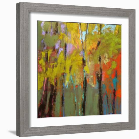 Trees Three-Jane Schmidt-Framed Art Print