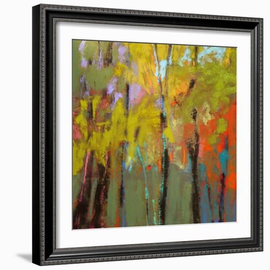 Trees Three-Jane Schmidt-Framed Art Print