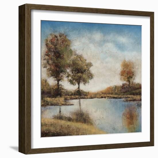 Trees Upon the Water I-Jason Jarava-Framed Giclee Print