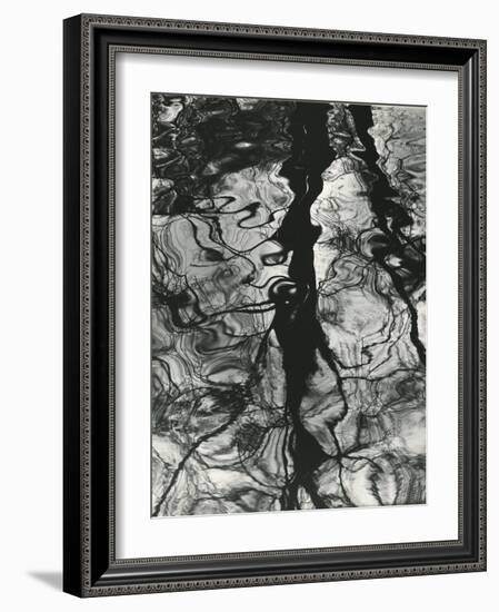 Trees, Water, Reflections, Holland, 1973-Brett Weston-Framed Photographic Print