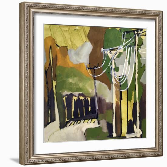 Trees & Wires X-Erin McGee Ferrell-Framed Art Print