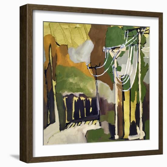Trees & Wires X-Erin McGee Ferrell-Framed Premium Giclee Print