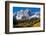 Trees with Mountain Range in the Background, Maroon Creek Valley, Aspen-null-Framed Photographic Print