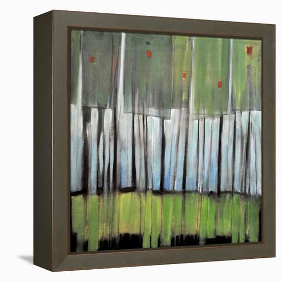 Trees with Red Birds-Tim Nyberg-Framed Premier Image Canvas