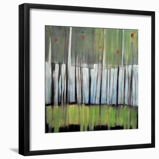 Trees with Red Birds-Tim Nyberg-Framed Premium Giclee Print