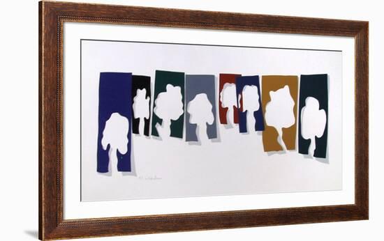 Trees-Menashe Kadishman-Framed Limited Edition