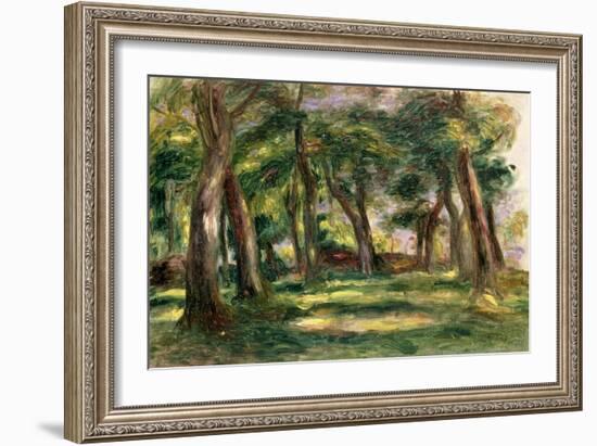 Trees-Pierre-Auguste Renoir-Framed Giclee Print