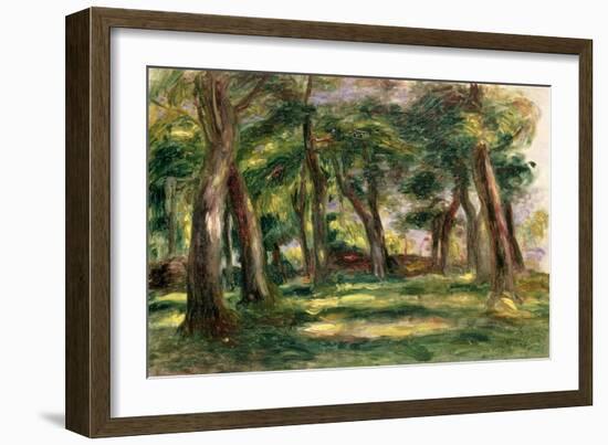 Trees-Pierre-Auguste Renoir-Framed Giclee Print