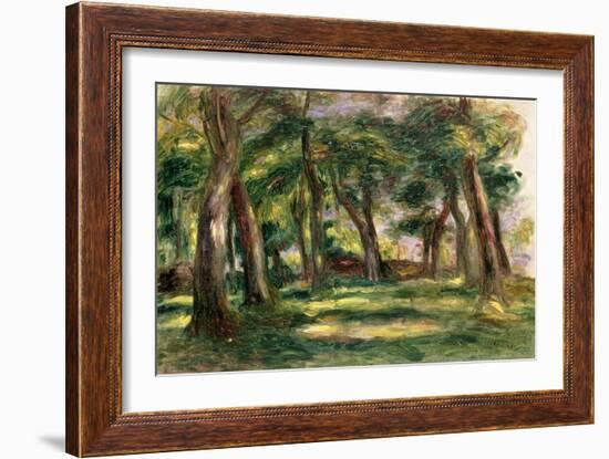 Trees-Pierre-Auguste Renoir-Framed Giclee Print