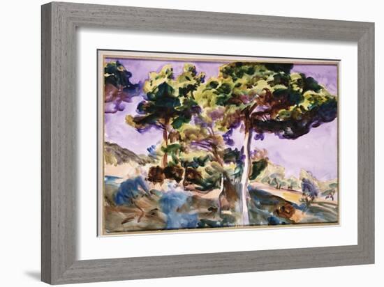 Trees-John Singer Sargent-Framed Giclee Print