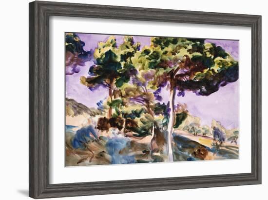 Trees-John Singer Sargent-Framed Giclee Print