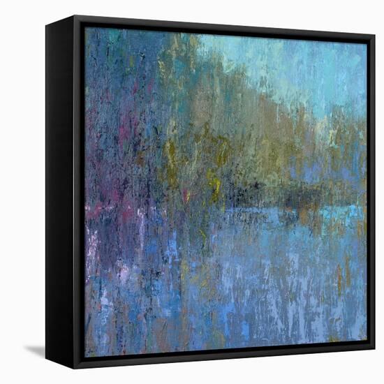 Treescape Two-Jane Schmidt-Framed Stretched Canvas