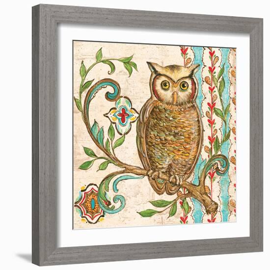 Treetop Owl I-Kate McRostie-Framed Art Print