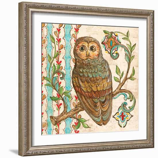 Treetop Owl II-Kate McRostie-Framed Art Print
