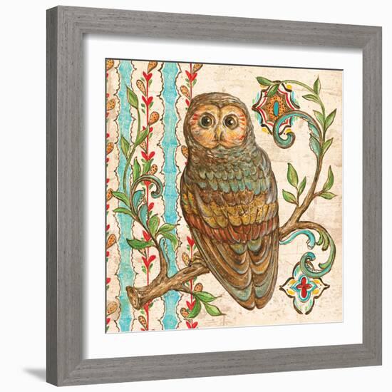 Treetop Owl II-Kate McRostie-Framed Art Print