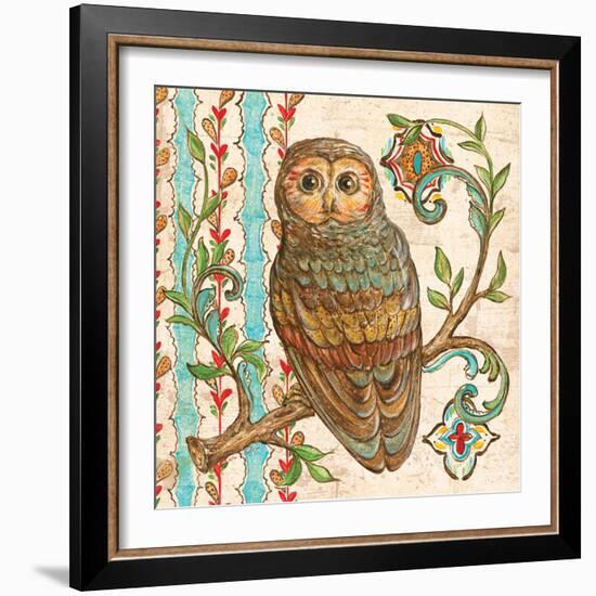 Treetop Owl II-Kate McRostie-Framed Art Print