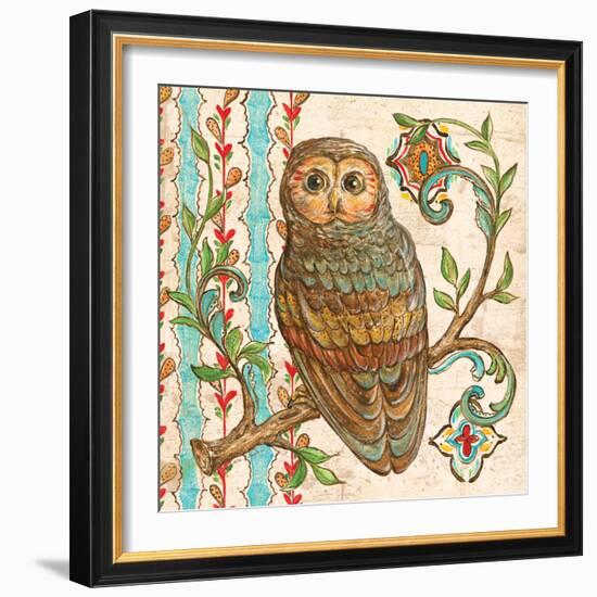 Treetop Owl II-Kate McRostie-Framed Art Print