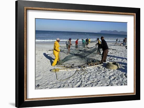 Trek Net Fishing-Peter Chadwick-Framed Photographic Print