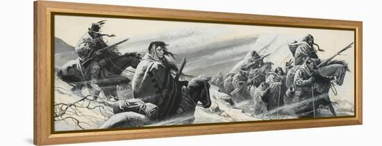 Trek of the Nez Perce-Severino Baraldi-Framed Premier Image Canvas