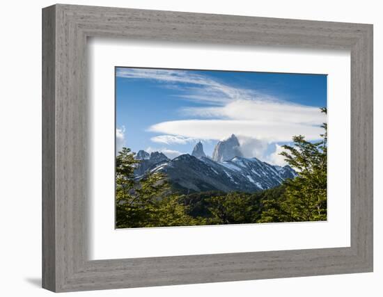 Trek Up to Mount Fitzroy from the UNESCO World Heritage Site El Chalten, Argentina, South America-Michael Runkel-Framed Photographic Print