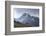 Trekkers Climb a Small Peak Above Dingboche in the Everest Region in Time to See the Sunrise-Alex Treadway-Framed Photographic Print