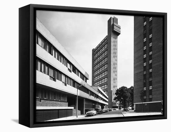 Trellick Tower in London-null-Framed Premier Image Canvas