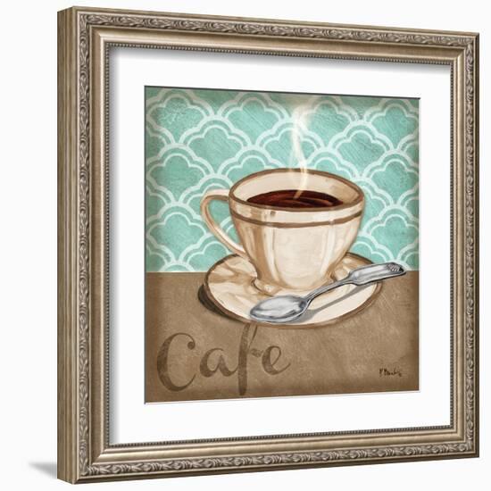 Trellis Cafe II-Paul Brent-Framed Art Print