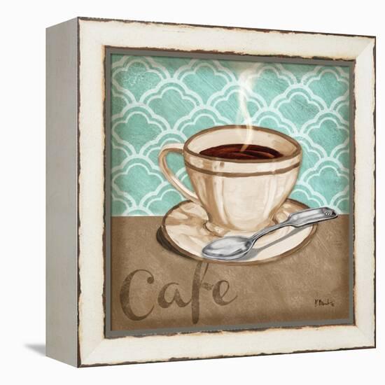 Trellis Cafe II-Paul Brent-Framed Stretched Canvas