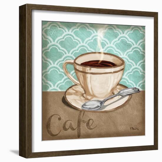 Trellis Cafe II-Paul Brent-Framed Art Print