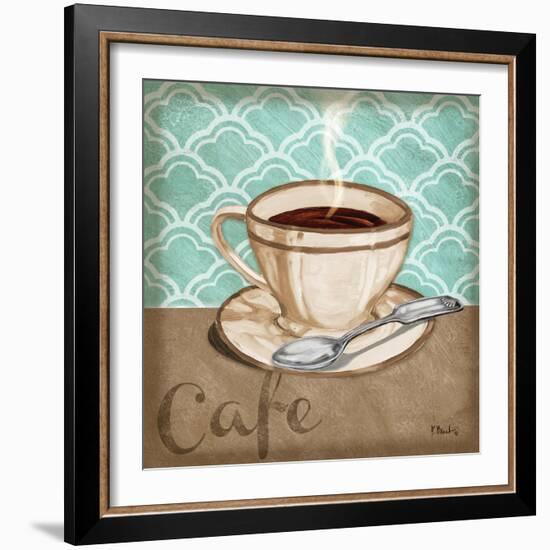 Trellis Cafe II-Paul Brent-Framed Art Print