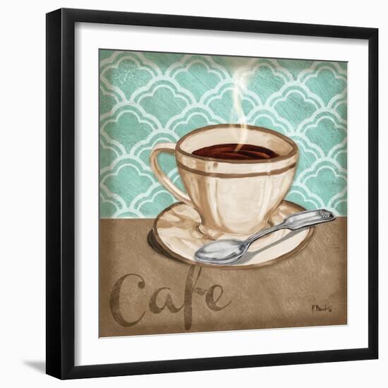 Trellis Cafe II-Paul Brent-Framed Art Print