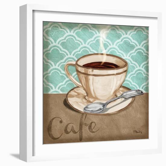 Trellis Cafe II-Paul Brent-Framed Art Print