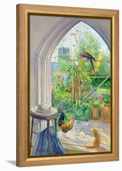 Trellis Stalker, 1991-Timothy Easton-Framed Premier Image Canvas