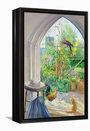 Trellis Stalker, 1991-Timothy Easton-Framed Premier Image Canvas