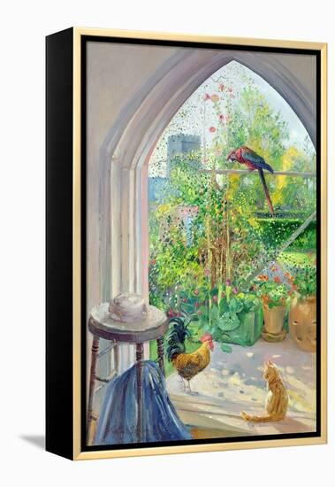 Trellis Stalker, 1991-Timothy Easton-Framed Premier Image Canvas