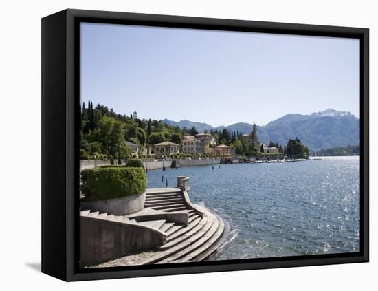 Tremezzo, Lake Como, Lombardy, Italian Lakes, Italy, Europe-Angelo Cavalli-Framed Premier Image Canvas