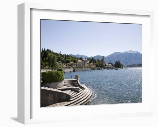 Tremezzo, Lake Como, Lombardy, Italian Lakes, Italy, Europe-Angelo Cavalli-Framed Photographic Print
