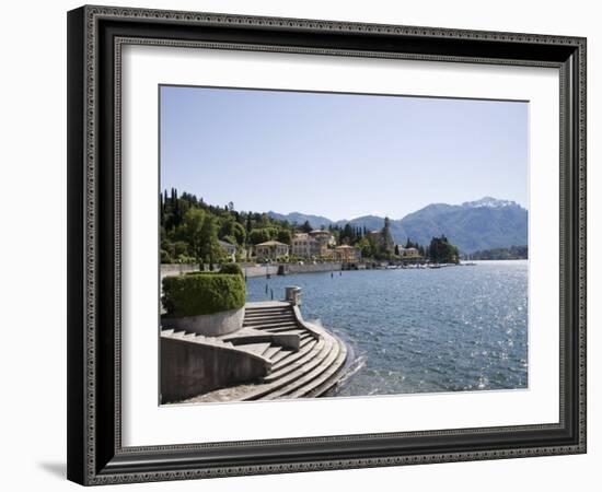 Tremezzo, Lake Como, Lombardy, Italian Lakes, Italy, Europe-Angelo Cavalli-Framed Photographic Print