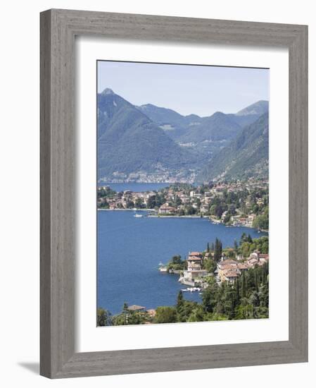 Tremezzo, Lake Como, Lombardy, Italian Lakes, Italy, Europe-Angelo Cavalli-Framed Photographic Print