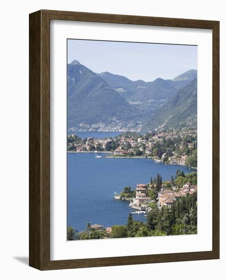 Tremezzo, Lake Como, Lombardy, Italian Lakes, Italy, Europe-Angelo Cavalli-Framed Photographic Print