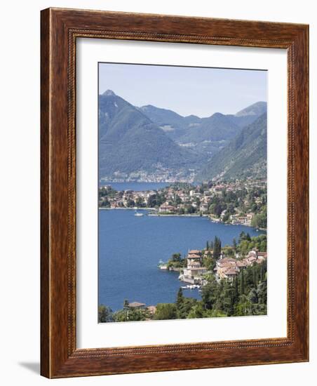 Tremezzo, Lake Como, Lombardy, Italian Lakes, Italy, Europe-Angelo Cavalli-Framed Photographic Print