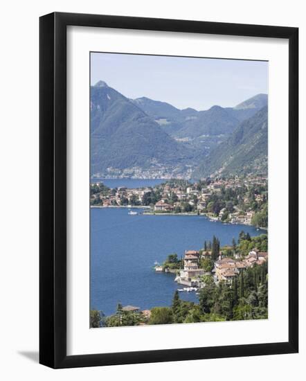 Tremezzo, Lake Como, Lombardy, Italian Lakes, Italy, Europe-Angelo Cavalli-Framed Photographic Print