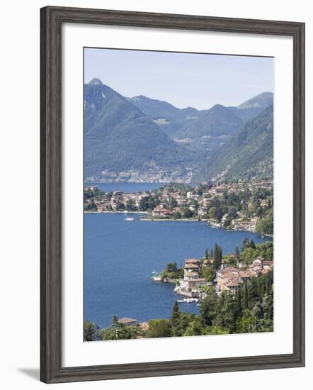 Tremezzo, Lake Como, Lombardy, Italian Lakes, Italy, Europe-Angelo Cavalli-Framed Photographic Print