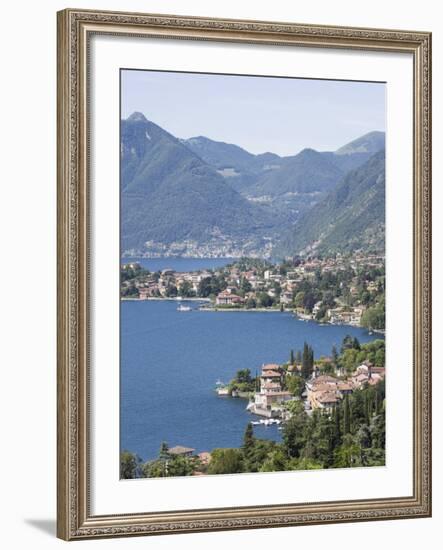 Tremezzo, Lake Como, Lombardy, Italian Lakes, Italy, Europe-Angelo Cavalli-Framed Photographic Print