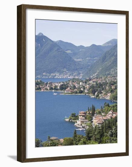 Tremezzo, Lake Como, Lombardy, Italian Lakes, Italy, Europe-Angelo Cavalli-Framed Photographic Print