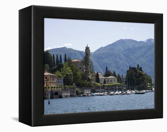 Tremezzo, Lake Como, Lombardy, Italian Lakes, Italy, Europe-Angelo Cavalli-Framed Premier Image Canvas