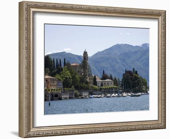 Tremezzo, Lake Como, Lombardy, Italian Lakes, Italy, Europe-Angelo Cavalli-Framed Photographic Print